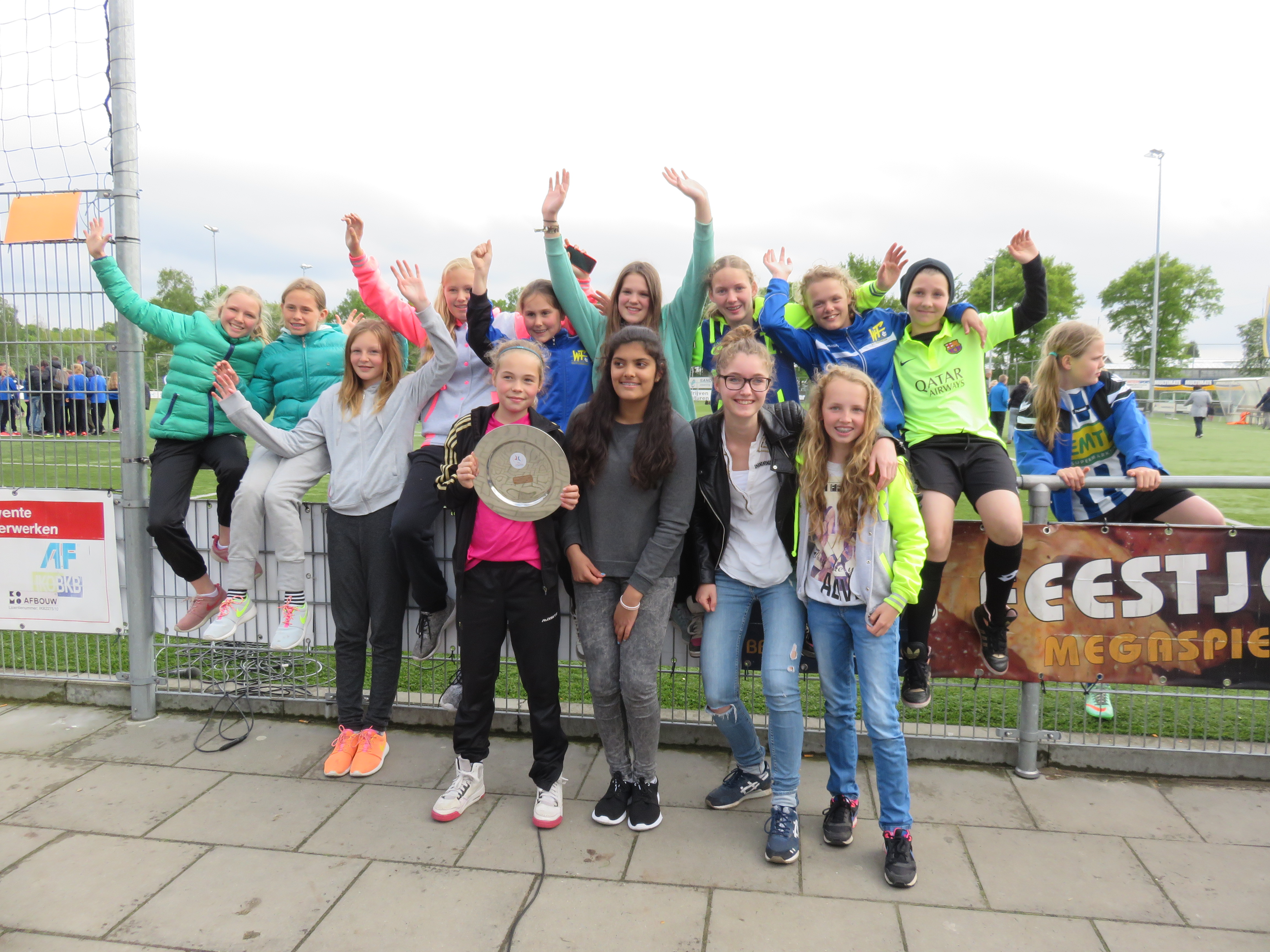 Meiden D1 Westfriezen vijfde op het Nederlands Kampioenschap voetbaltalententoernooi in Hengelo