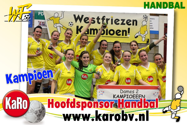 Westfriezen Dames 2 kampioen!