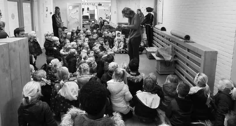 Kleuterbouw van de Wingerd vindt cadeautjes