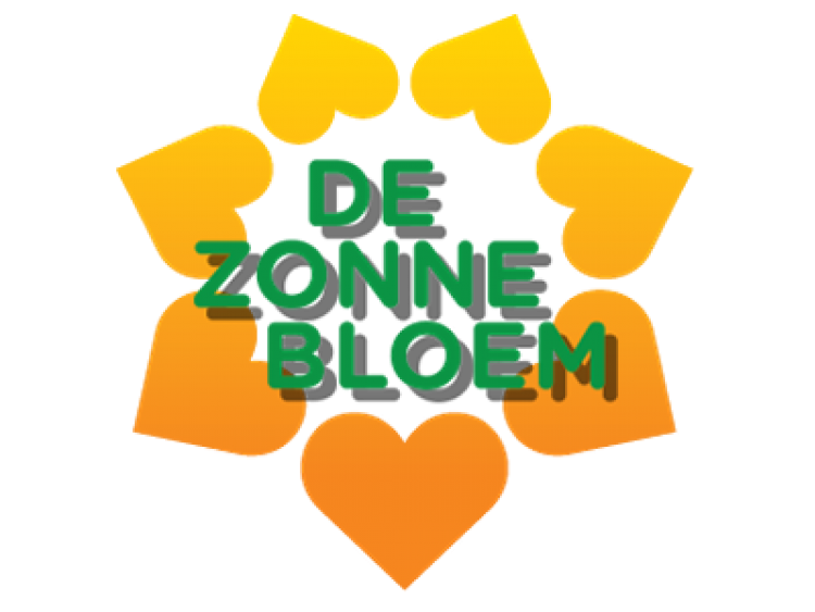 Eenhoornzegel voor 50 jaar Zonnebloem Zwaag/Zwaagdijk-West