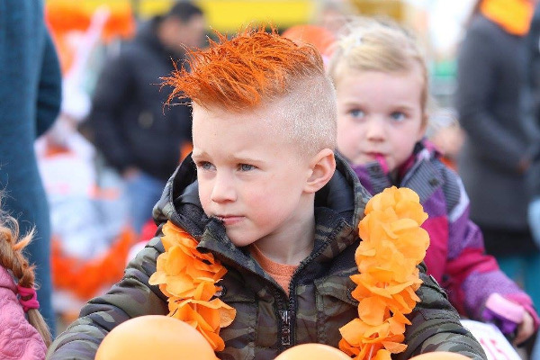 Koningsdag in Zwaag