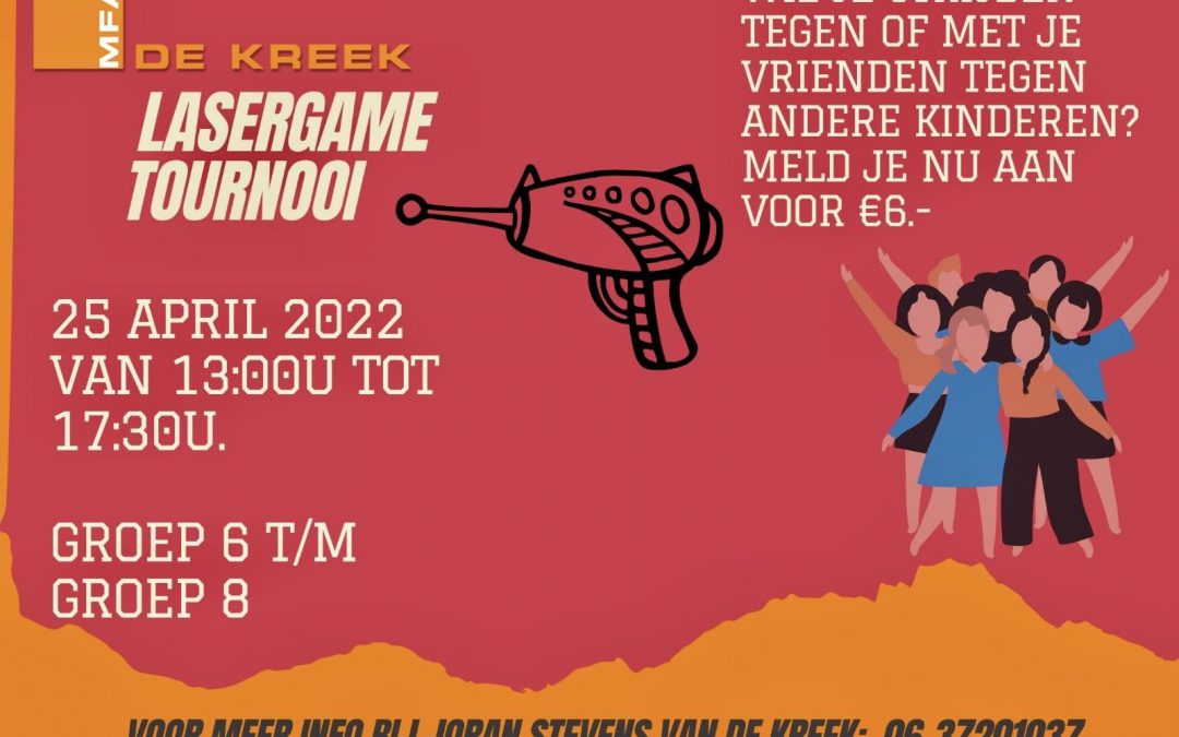 Lasergame toernooi De Kreek