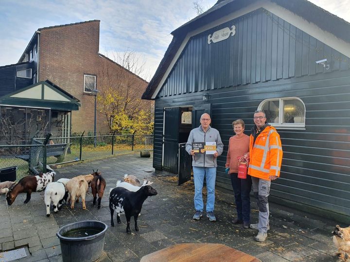 Cheque LOP voor Frits Farm