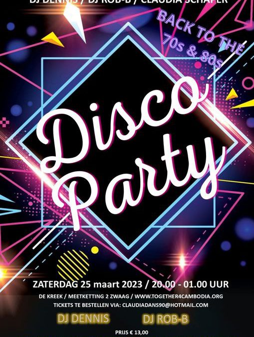 Disco Party Back To The 70s80s