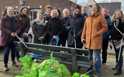 CleanUp Hoorn in actie in Zwaag