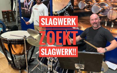 Slagwerkers zoeken slagwerker