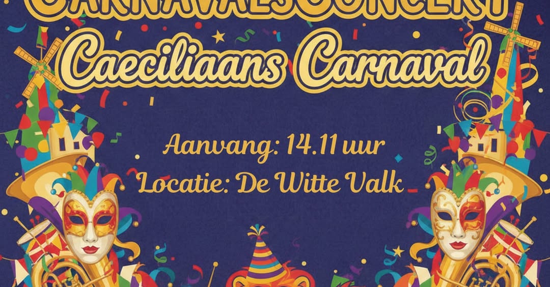 Carnavalsconcert St. Caecilia Zwaag