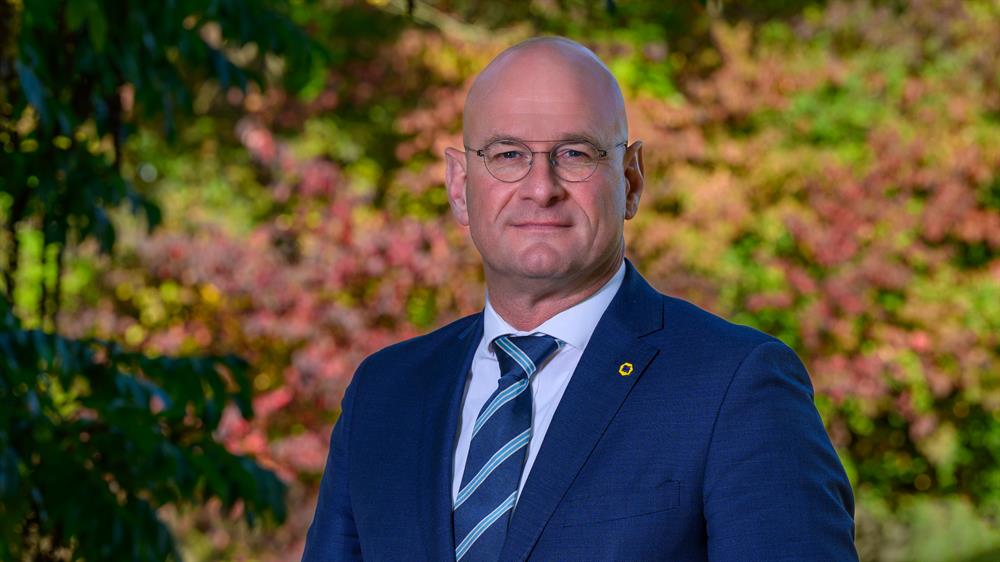 Gastspreker burgemeester Jan Nieuwenburg bij Dorpenoverleg Blokker-Zwaag